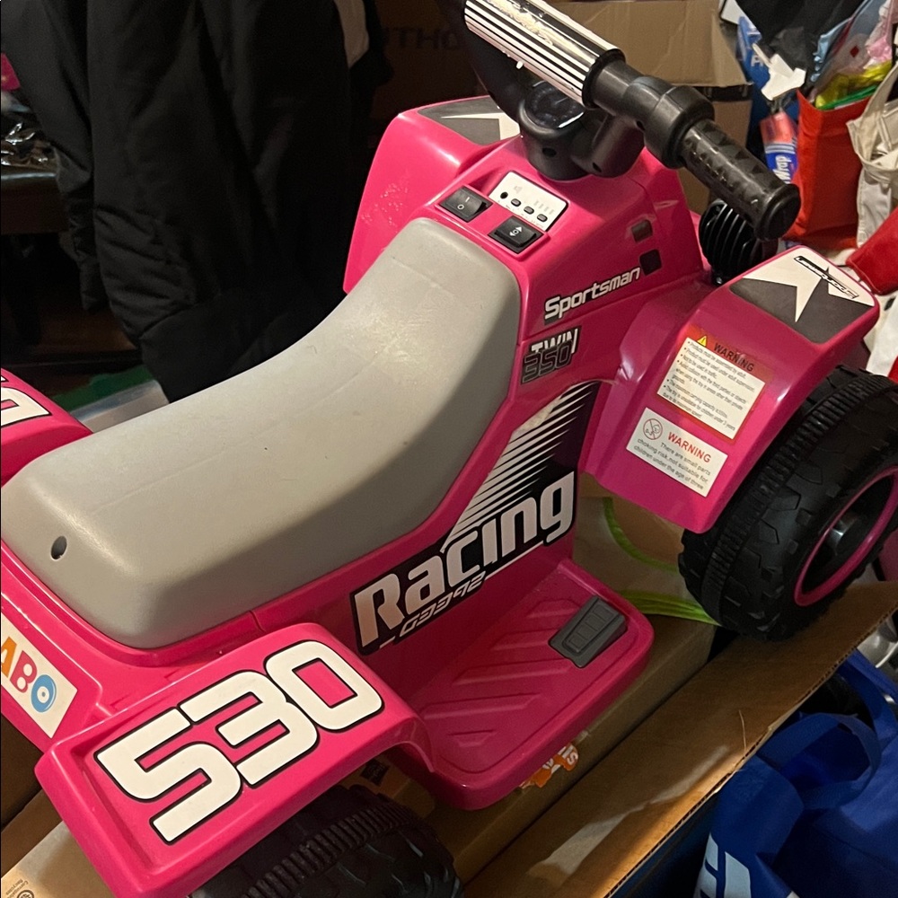 Pink Ride-On Toy - Picture 4 of 5